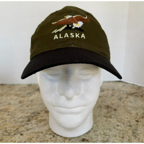 Vintage Tongass Trading Company Alaska Eagle Ball Cap Snap Back Hat - Picture 1 of 10